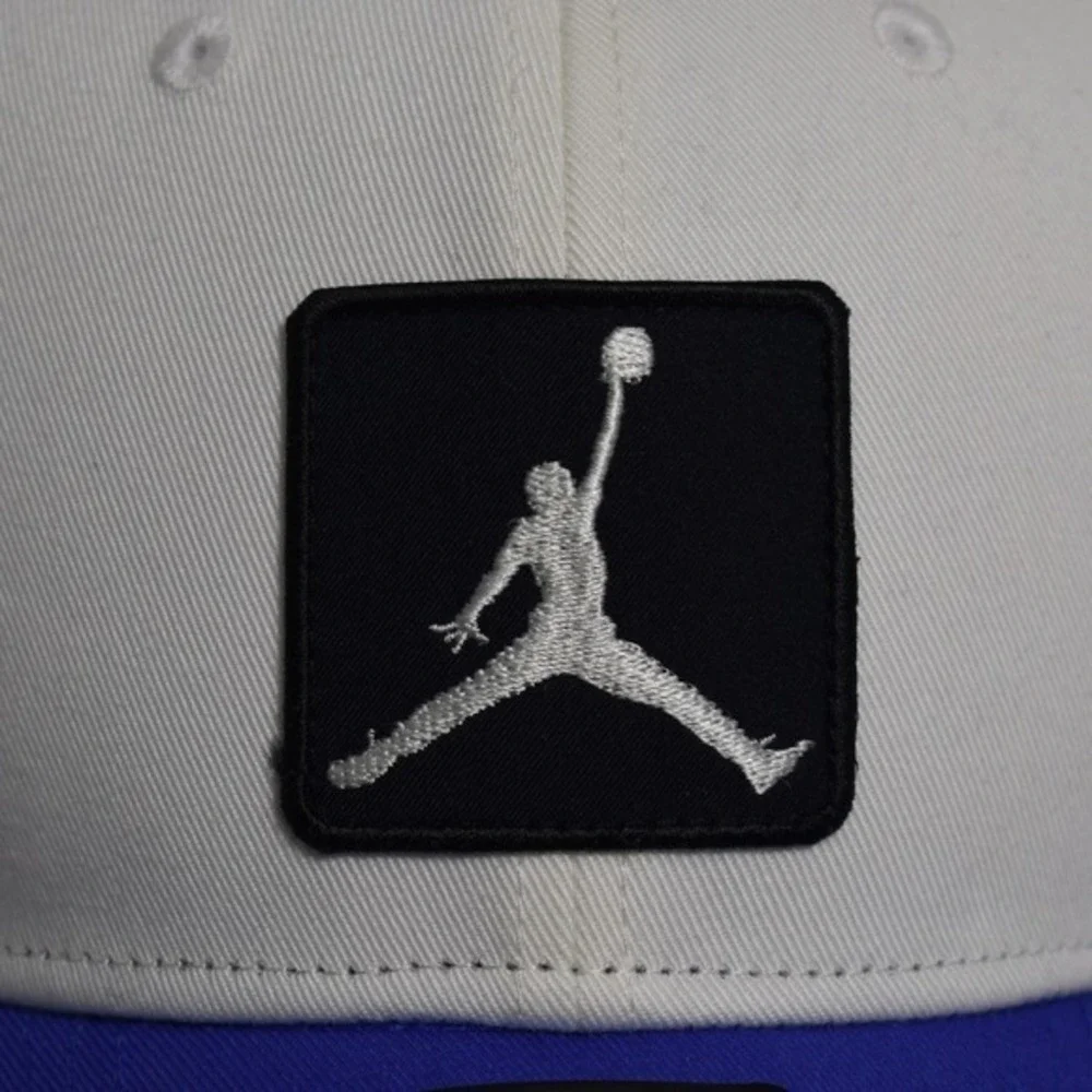 Nike Jordan Jumpman‎ Rise Cap Snapback Hat Size L/XL Blue White FZ0774-133 NEW